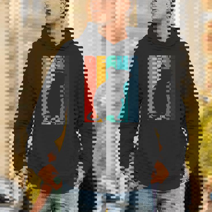 Octodon Degus 格言 ヴィンテージ シルエット レトロ デグ パーカー