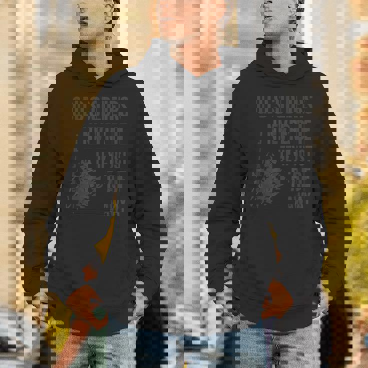 Oldoldiers Never Die Just Fade Away Usaeteran パーカー