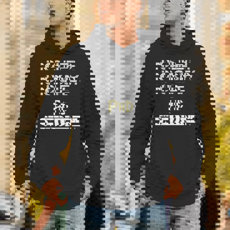 PhD Noleep No Money No Life Phdtudent パーカー