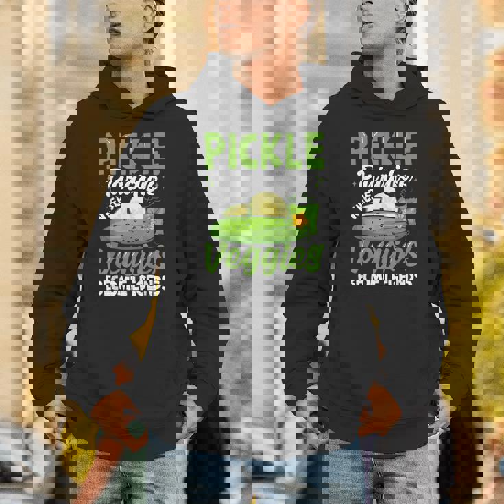 Pickle Paradiese Wherveggie For Pickle Paradiese ピクルスギフトとキュウリ用 パーカー