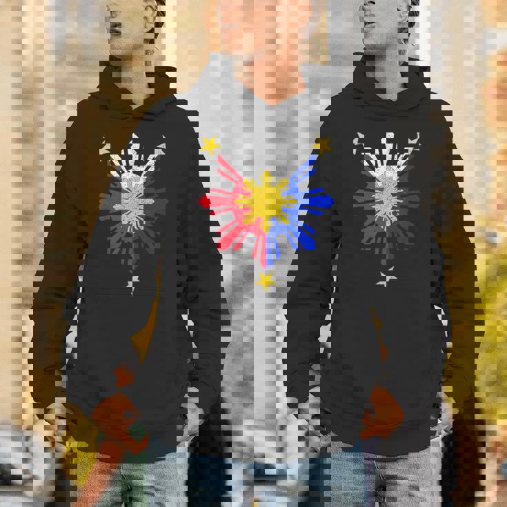 Pinoy フィリピン国旗 太陽 パーカー