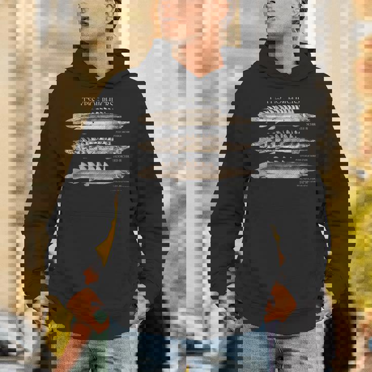 Polypterus Bichir ポリプテルスタイプ水族館フィッシュモンスターフィッシュキーパーアクアリストギフト Hoodie