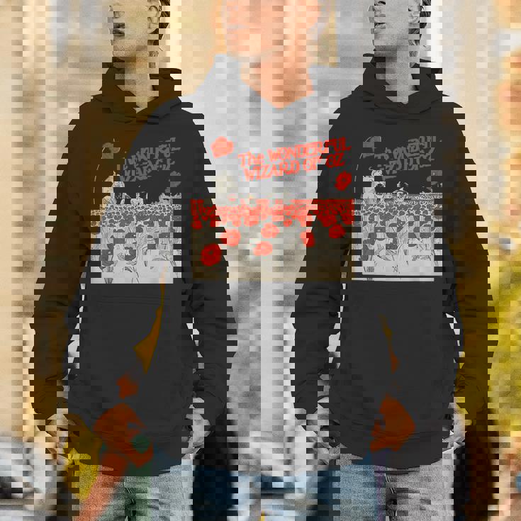 Poppy Field Tin Man ライオン かかし トト ドロシー オズの魔法使い パーカー