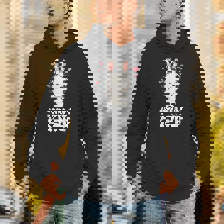 Powered By Kpop Rabbit韓国ポップマーチ K-Popグッズ Hoodie