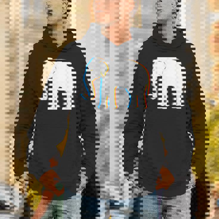 Psy Trance サイケデリックエレファントtシャツ パーカー