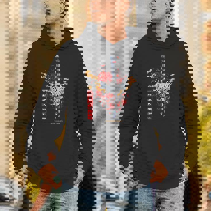 Redpider Lily And Japanese Anime Retro Oniamurai Mask パーカー