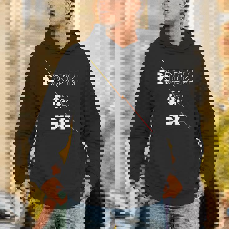 Riddim Or Die ダブステップギフト パーカー