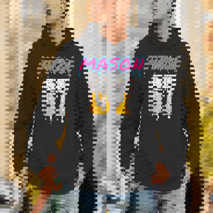 Six Seven Ice Cream Drip Sport 67 Fun Mason Meme Hoodie
