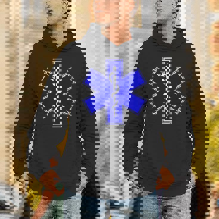 Star Of Life Rod Of Asclepius Emt Ems パラメディック メディック パーカー