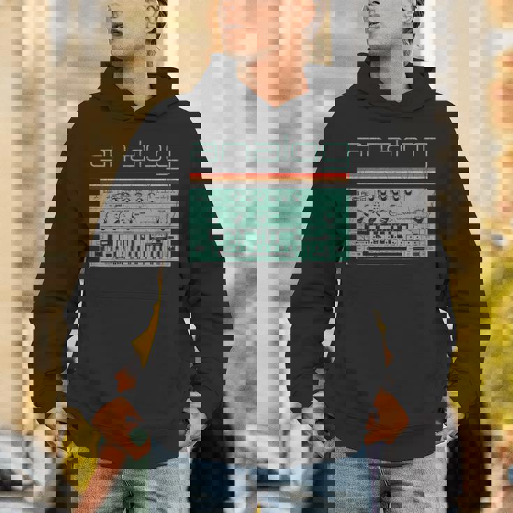 Synthesizer アナログシンセテクノ酸djプロデューサー ビンテージ パーカー