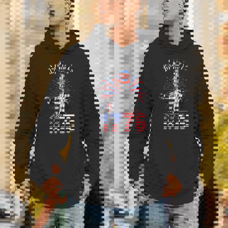 Trump 4Th Of July Party Like It’S 1776 Independence Day Hoodie