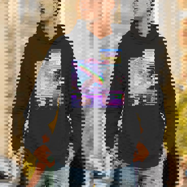 Vaporwave 美的pc トリッピーアート 90年代コンピューター パーカー