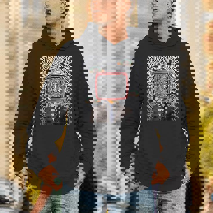 Weirdcore審美的奇妙な目の光学的錯覚オデコール パーカー