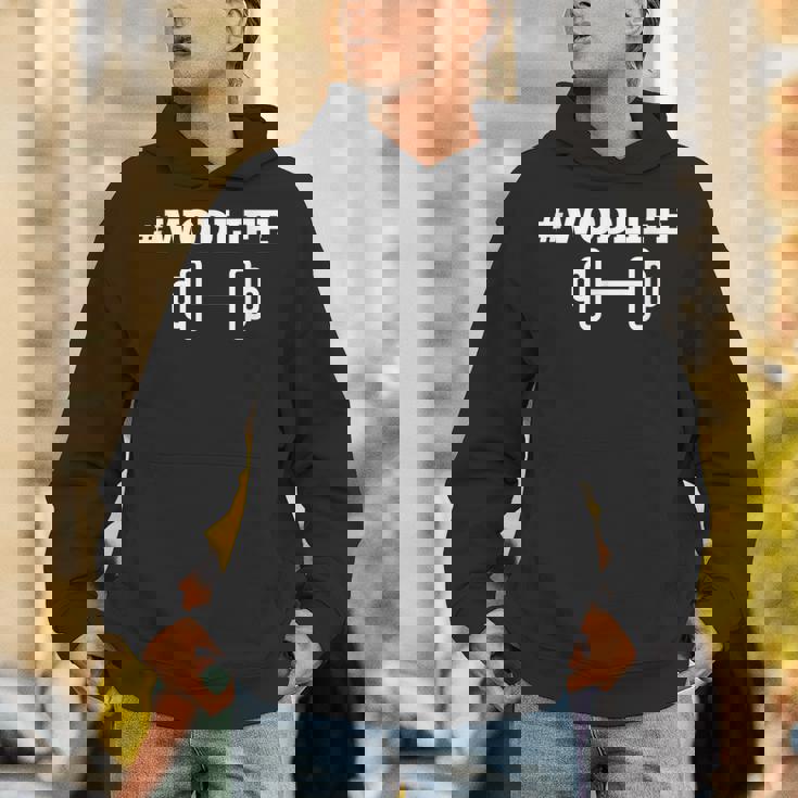 Wod ライフ クロストレーニング ボックス ウェイトリフティング フィットネス 楽しい パーカー