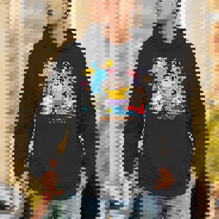 【まんが】クレヨンしんちゃん 野原一家 パーカー