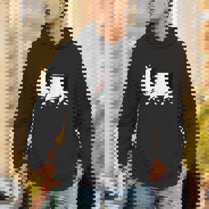 い〜ぬ 白 パーカー