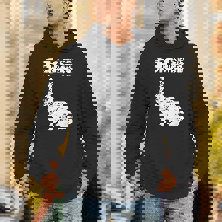 うさぎの撫で方解説 ウサギ好き うさぎ好き うさぎの飼い主 おもしろ うさぎ 兎 Hoodie