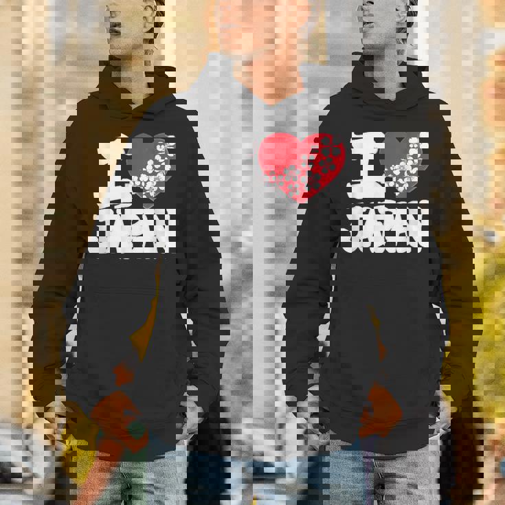 おもしろい日本の国旗 愛 日本のフランスの旗 I Love Japan Meme パーカー