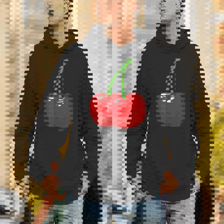 さくらんぼ2本 パーカー