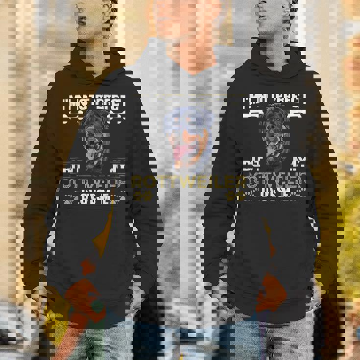 しかし、私のロットワイラーは私を愛している 犬の恋人 ロットワイラー パーカー