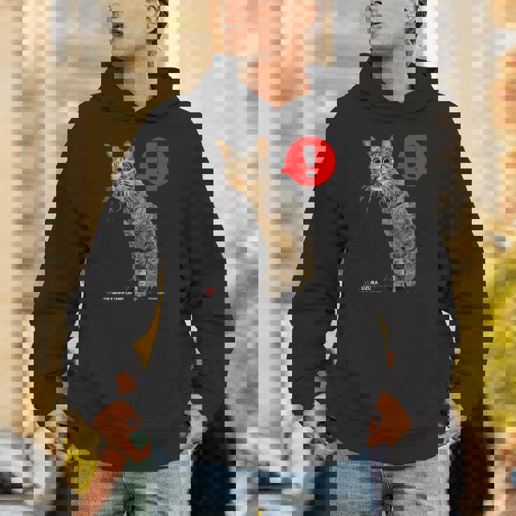 なにかをみつけたねこ、うずら 猫 かわいい キジトラ猫 Cat Hoodie