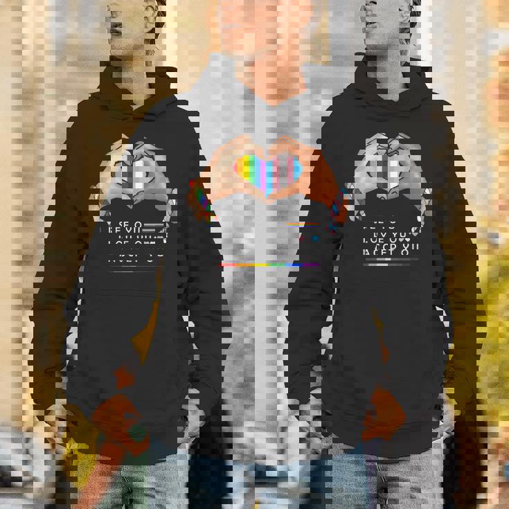 なるほど、愛してる、受け入れるよ、Lgbtqの味方プライド パーカー