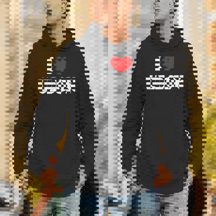 アイラブうどん アイハートうどん パーカー