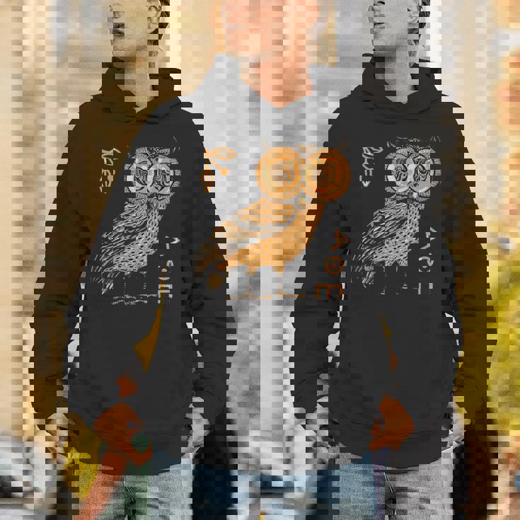 アテナのフクロウ ギリシャ神話 古代ギリシャ パーカー