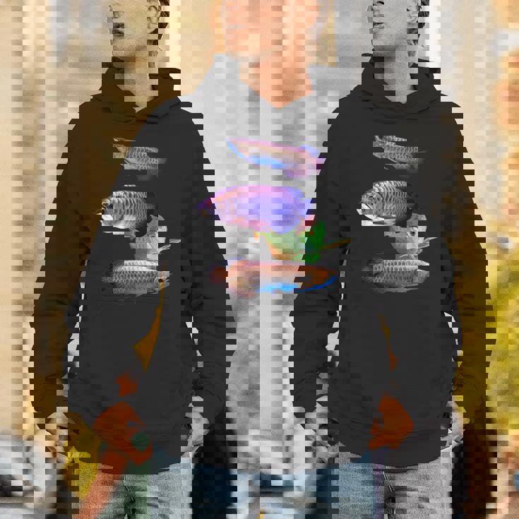 アロワナ 水槽 水槽 愛好家 大型 アロワナ デザイン Hoodie
