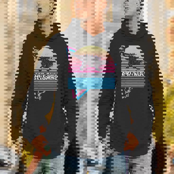 アンキロサウルス 恐竜 レトロ パーカー