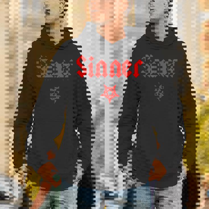 アンチ・キリストの罪人 五芒星 パーカー