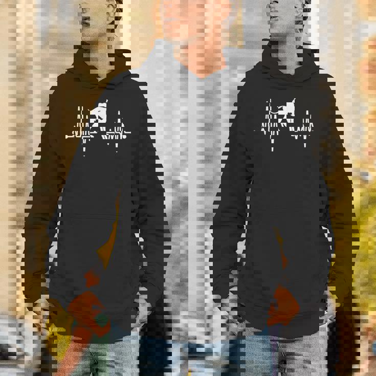 イタリア製グレイハウンド ハートビート ドッグラバー。 Hoodie