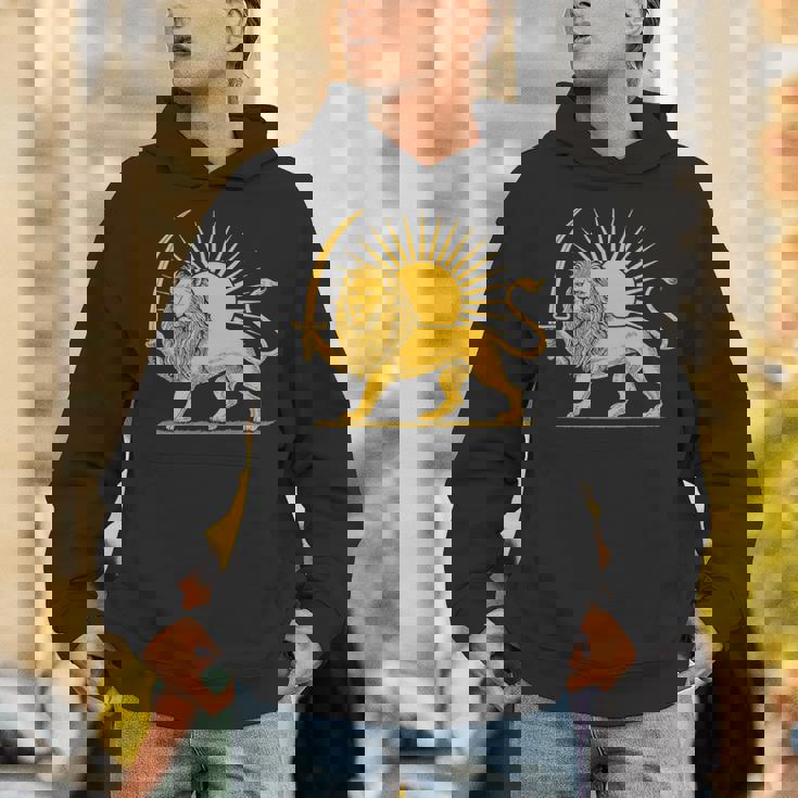 イラン国旗 ライオン サン ペルシャプライド イランtシャツ 長袖tシャツ パーカー