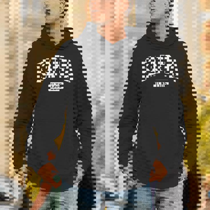 イリノイ州カッパ ビンテージ アスレチック スポーツ デザイン パーカー