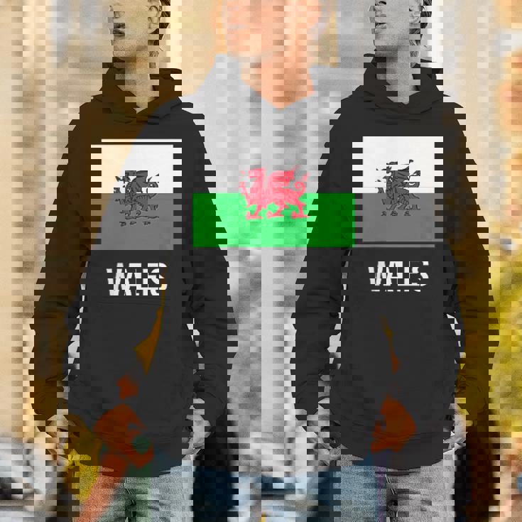 ウェールズのウェールズの旗 パーカー