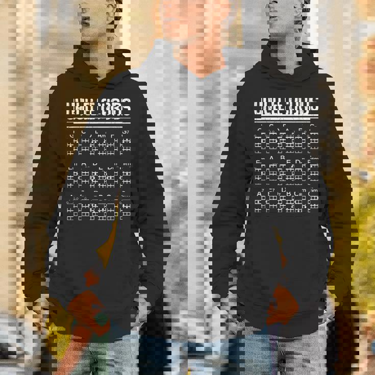 ウクレレコード 面白いプレーヤー 音楽好き ミュージシャン グラフィック パーカー