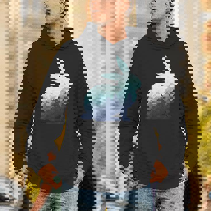 ウサギ バニー 野ウサギ 動物 野生 芸術的 グラフィック 自然 パーカー