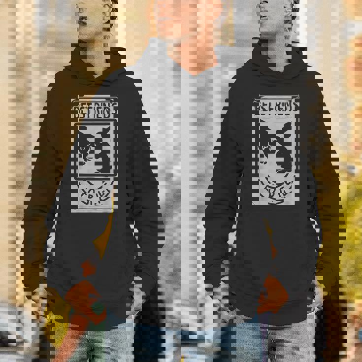 ウサギの親友 ライフ ペットギフト パーカー