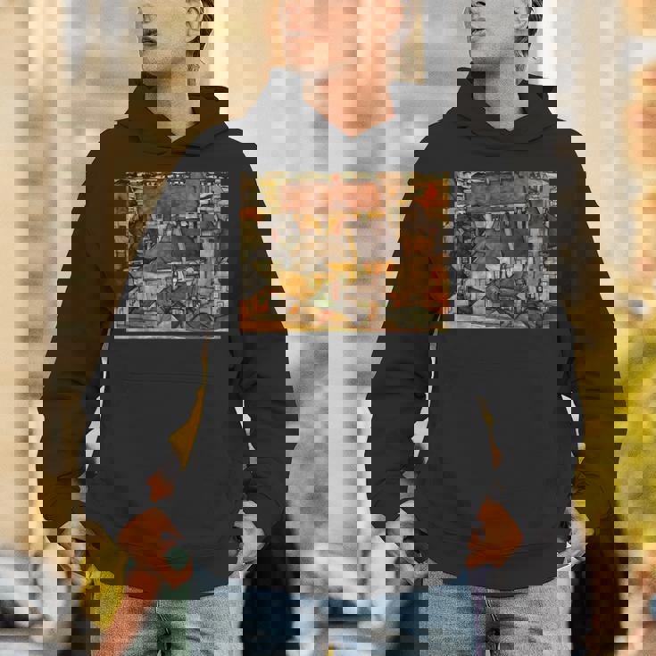 エゴン・シーレ作 イエロー・シティ 1914 パーカー