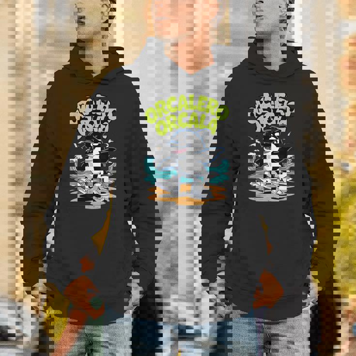 オルカレロ オルカラ イタリアンシャチ ブレイン ミーム パーカー