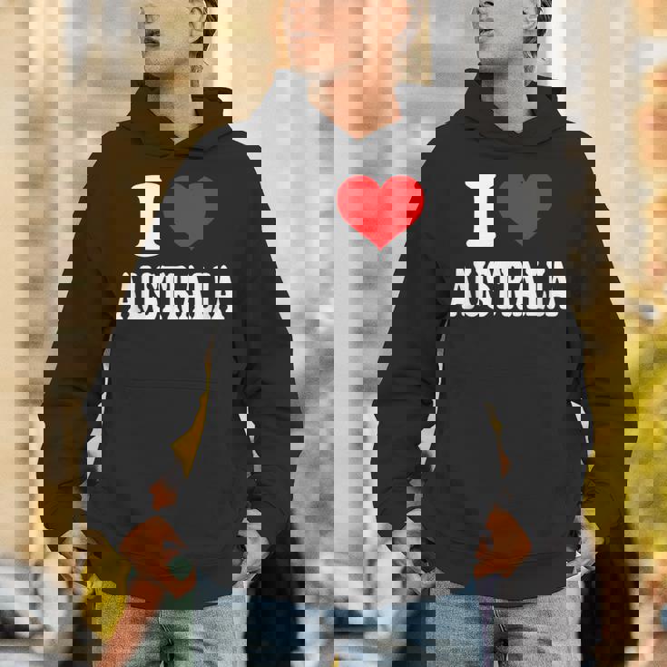 オーストラリア アイ・ハート・オーストラリア アイ・ラブ・オーストラリア Hoodie