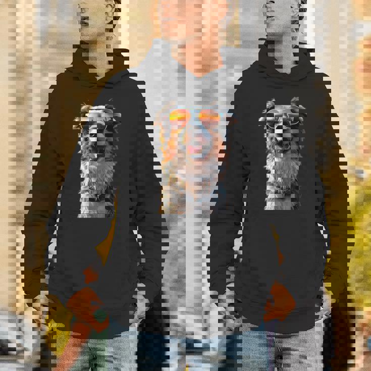 オーストラリアン・シェパード＆サングラス 愛犬家 シェパード パーカー