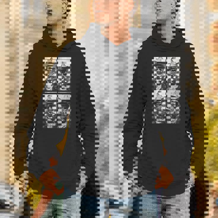 カウボーイ ゴリラ サングラス付き 動物 写真 ブース ウエスタン パーカー