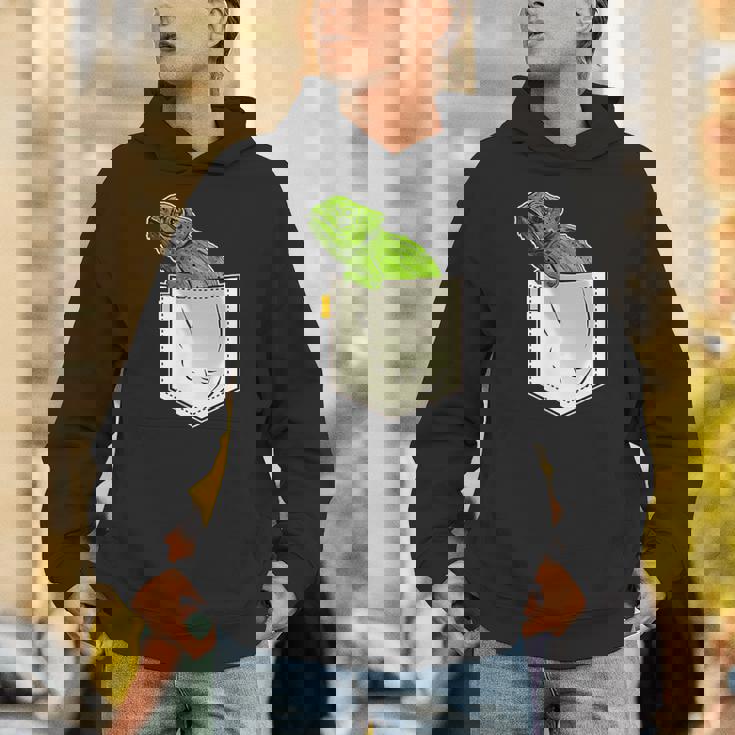 カメレオンポケットバッジ Hoodie