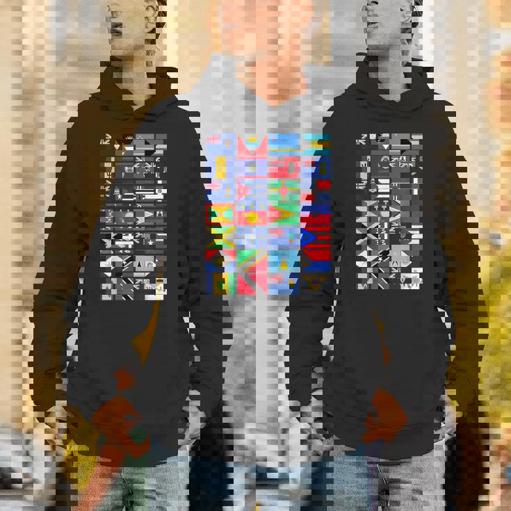 カリブ海国旗 ユニティプライド お土産 地理ギフト パーカー