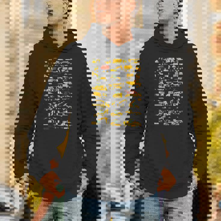 キッズ 建設車両 男の子 コンクリートミキサー クレーン パーカー