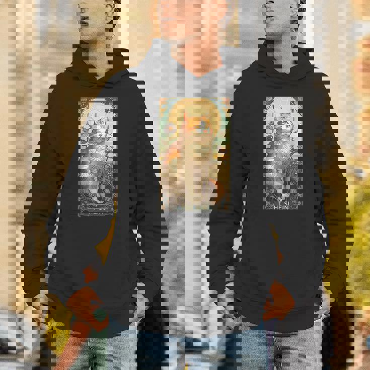 キャットタロットカード、サンタロットカード、アールヌーボーtシャツ パーカー