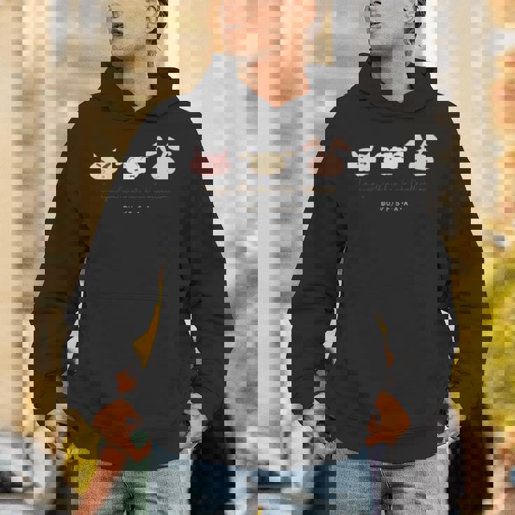 クレヨンしんちゃん ぶりぶりざえもん＆シロ＆ネネちゃんうさぎのワンポイント 長袖tシャツ Hoodie