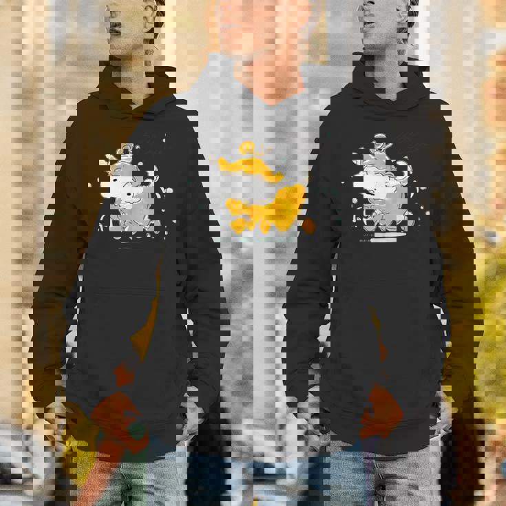 クレヨンしんちゃん シロ 雨降りおさんぽ パーカー