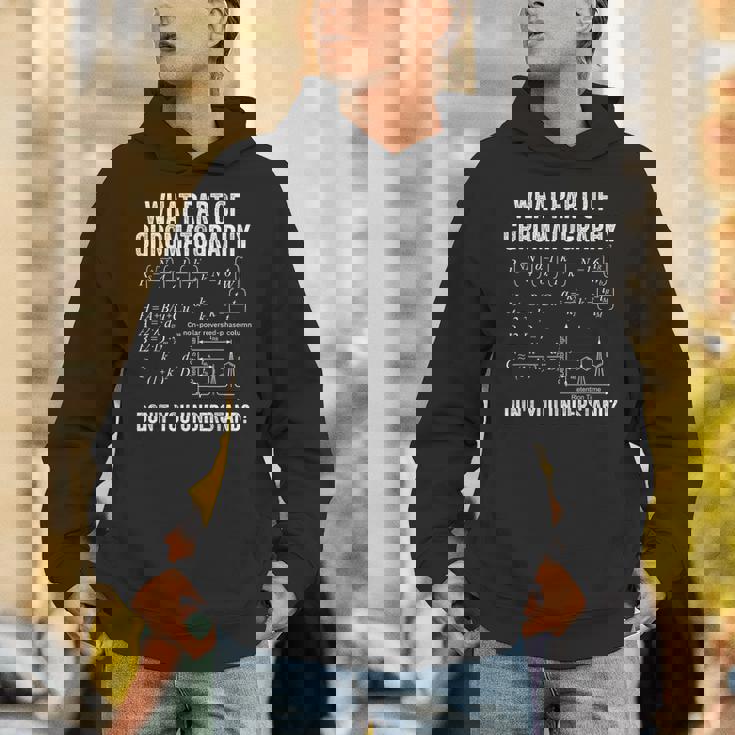 クロマトグラムとフォーミュラでクロマトグラフィーを理解する Hoodie